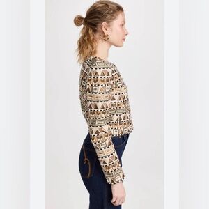 Veronica Beard Daryl Beaded Cropped Jacket - 2